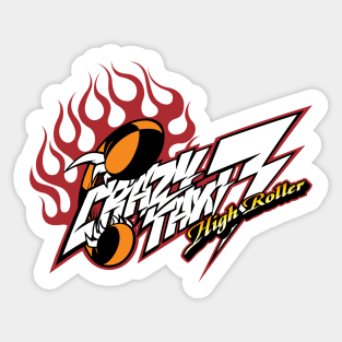 Crazy Taxi 3 Logo (European, PC) Sticker